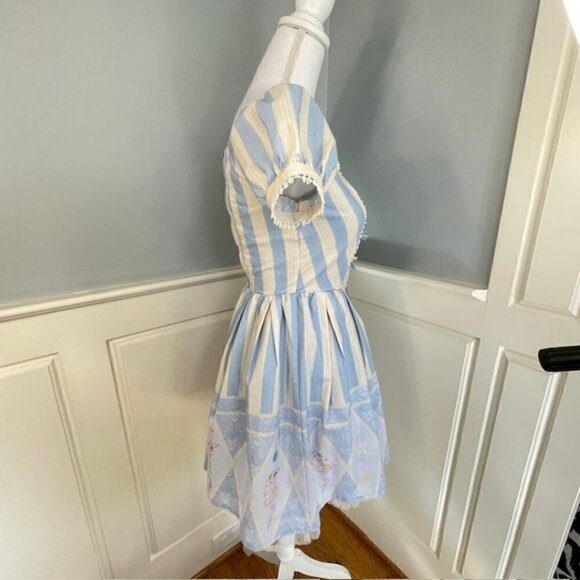 Secret Honey X Disney NWT Miss Bunny Bow Front Kawaii Dress Free Size - Picture 6 of 11